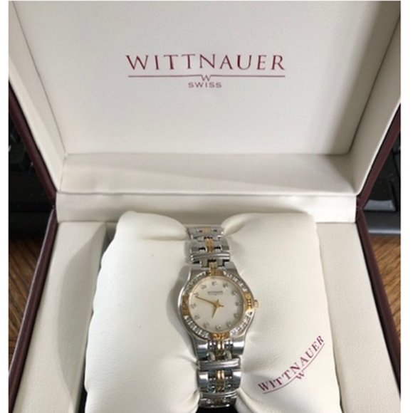 Wittnauer Ladies Watch - Two-Tone with diamonds - Picture 1 of 2